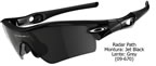Radar Path Jet Black / Grey (09-670)